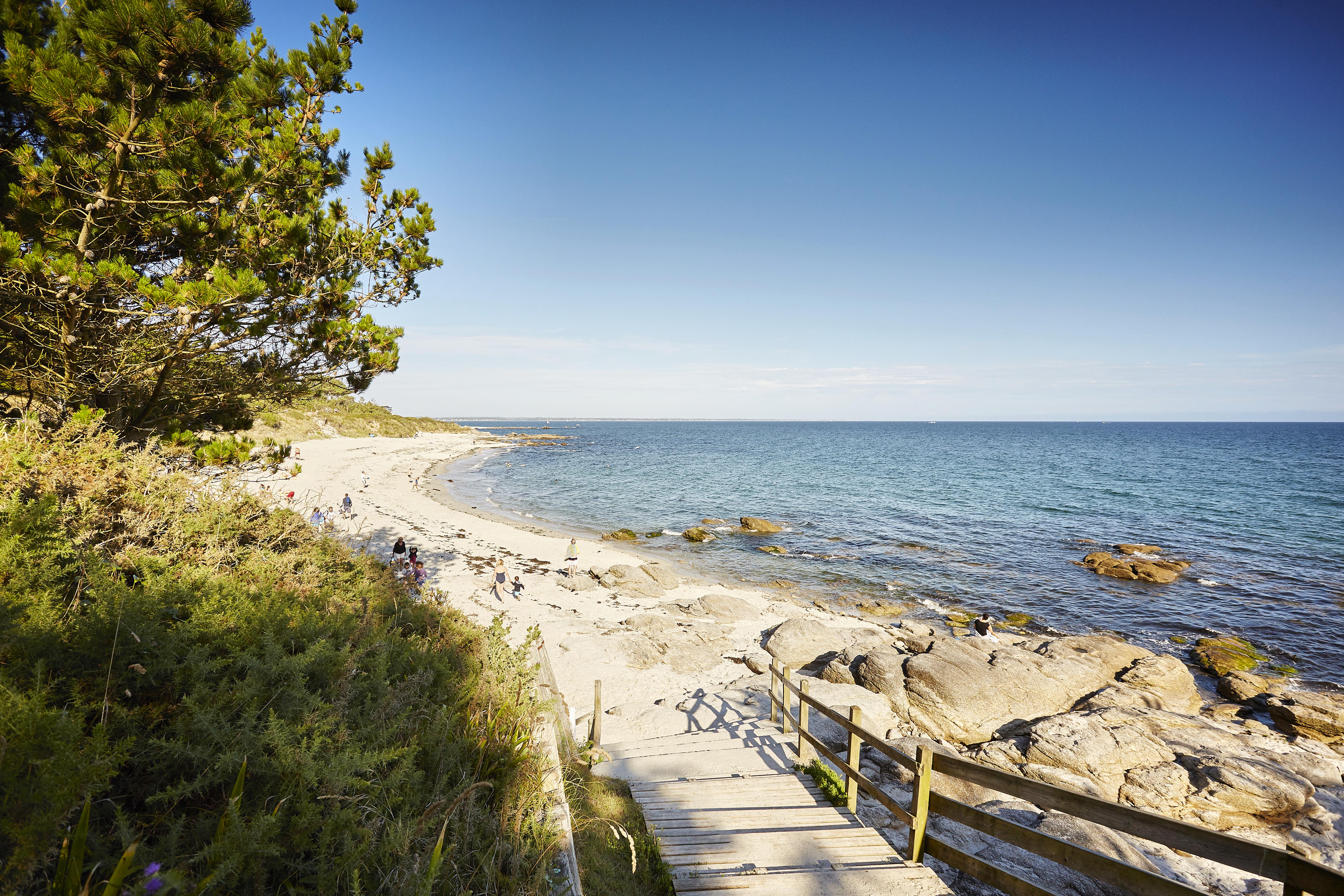 Plage de Kermyl, Beg-Meil