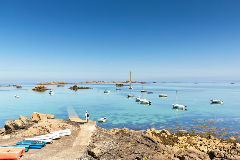 Balade en kayak vers le phare de l’île Vierge