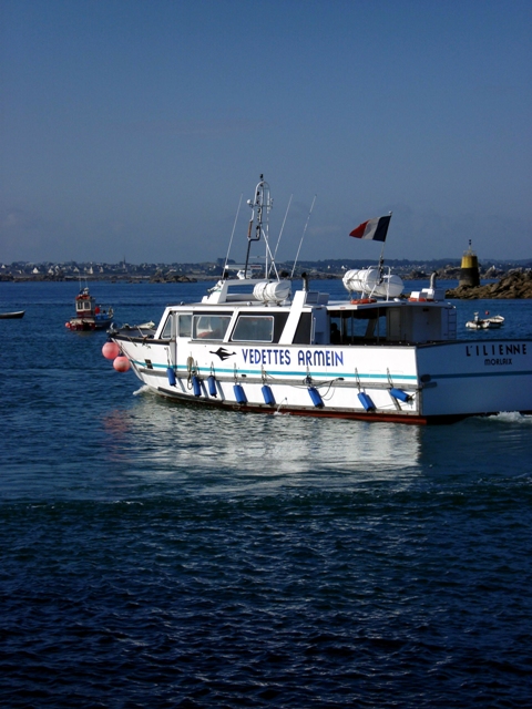 Excursion en bateau dans la baie de Morlaix et escale à l’île de Batz