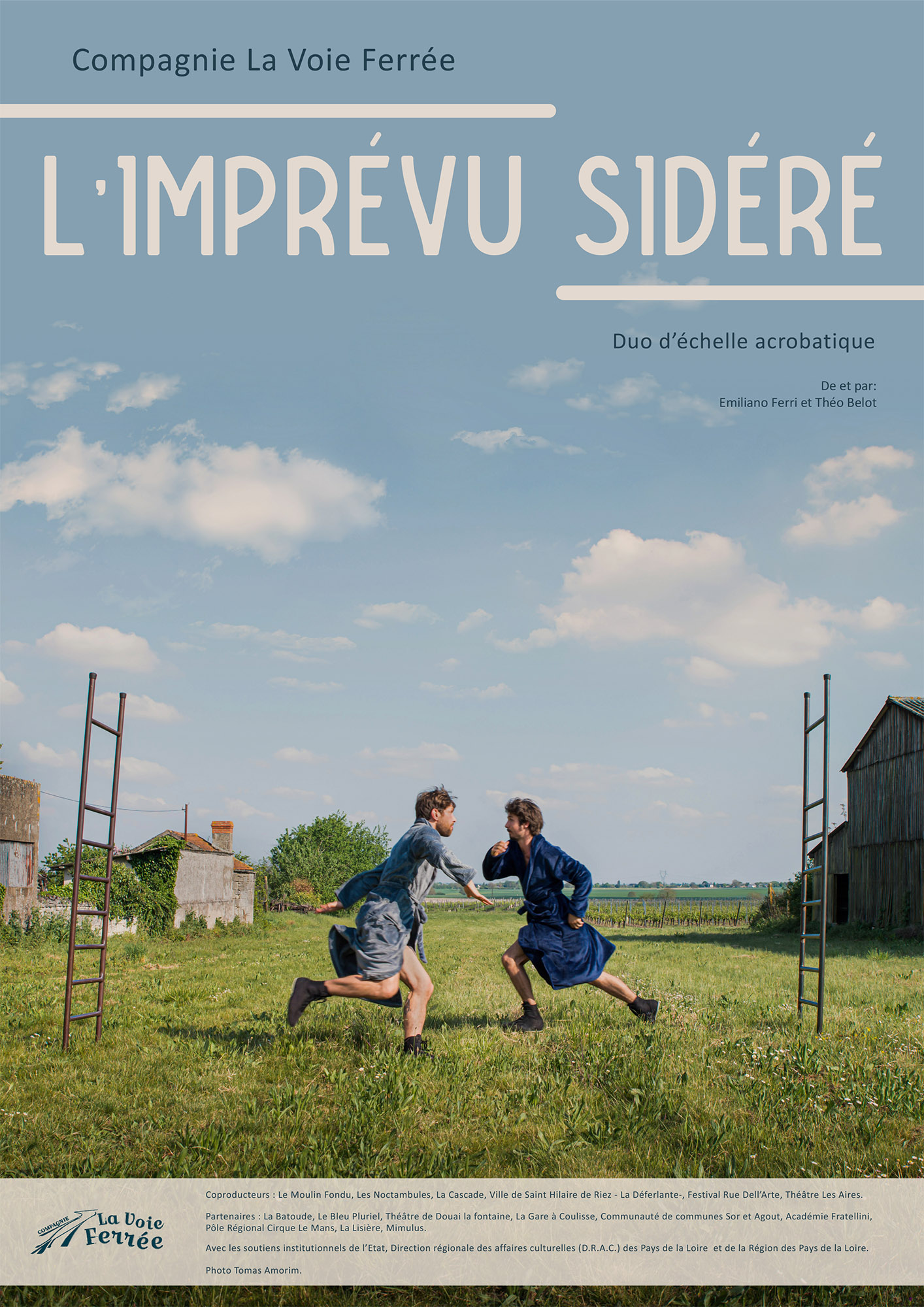 Festival Place aux Mômes – « l’imprévu sidéré » – compagnie La voie Ferrée
