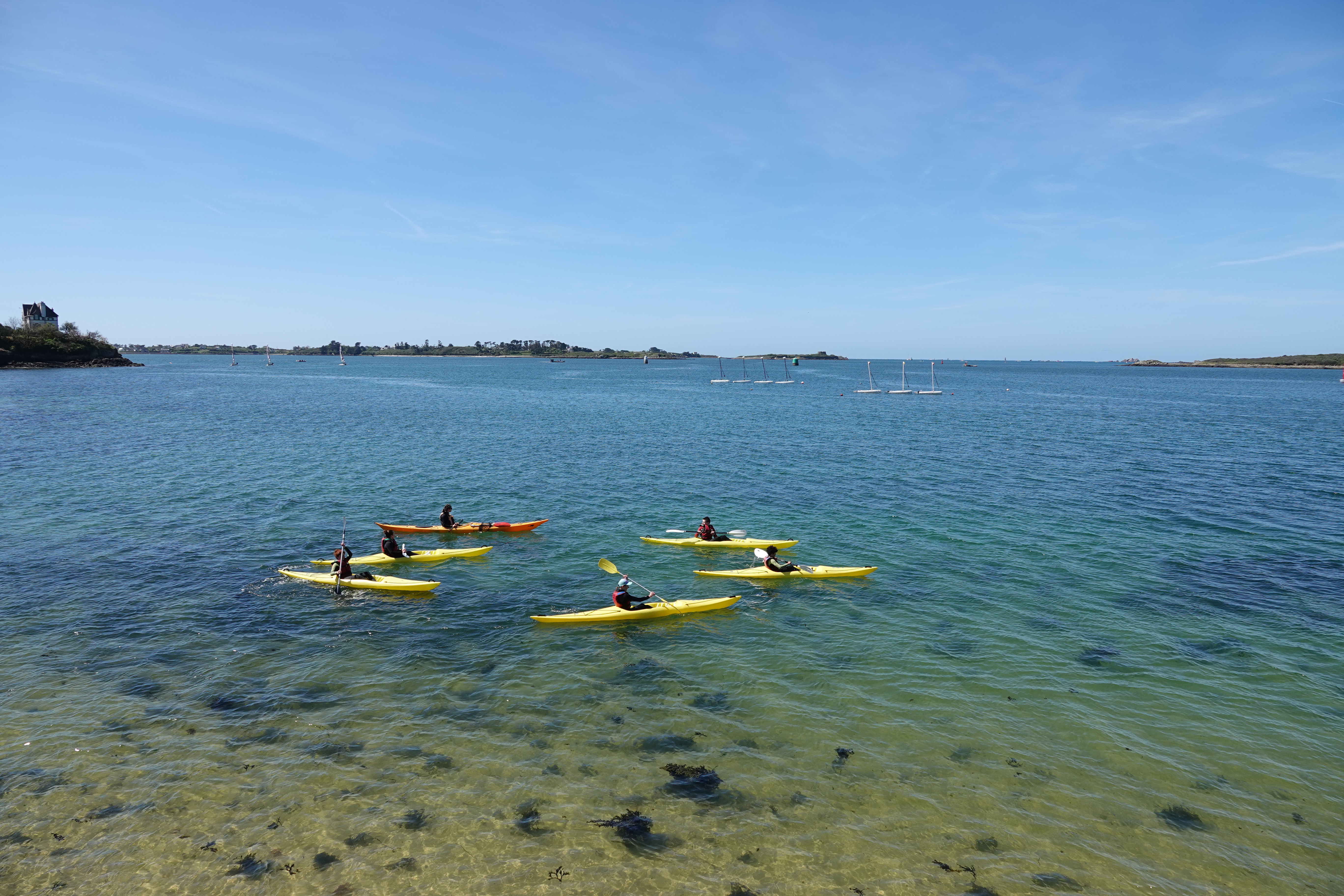 Balade kayak d’île en île