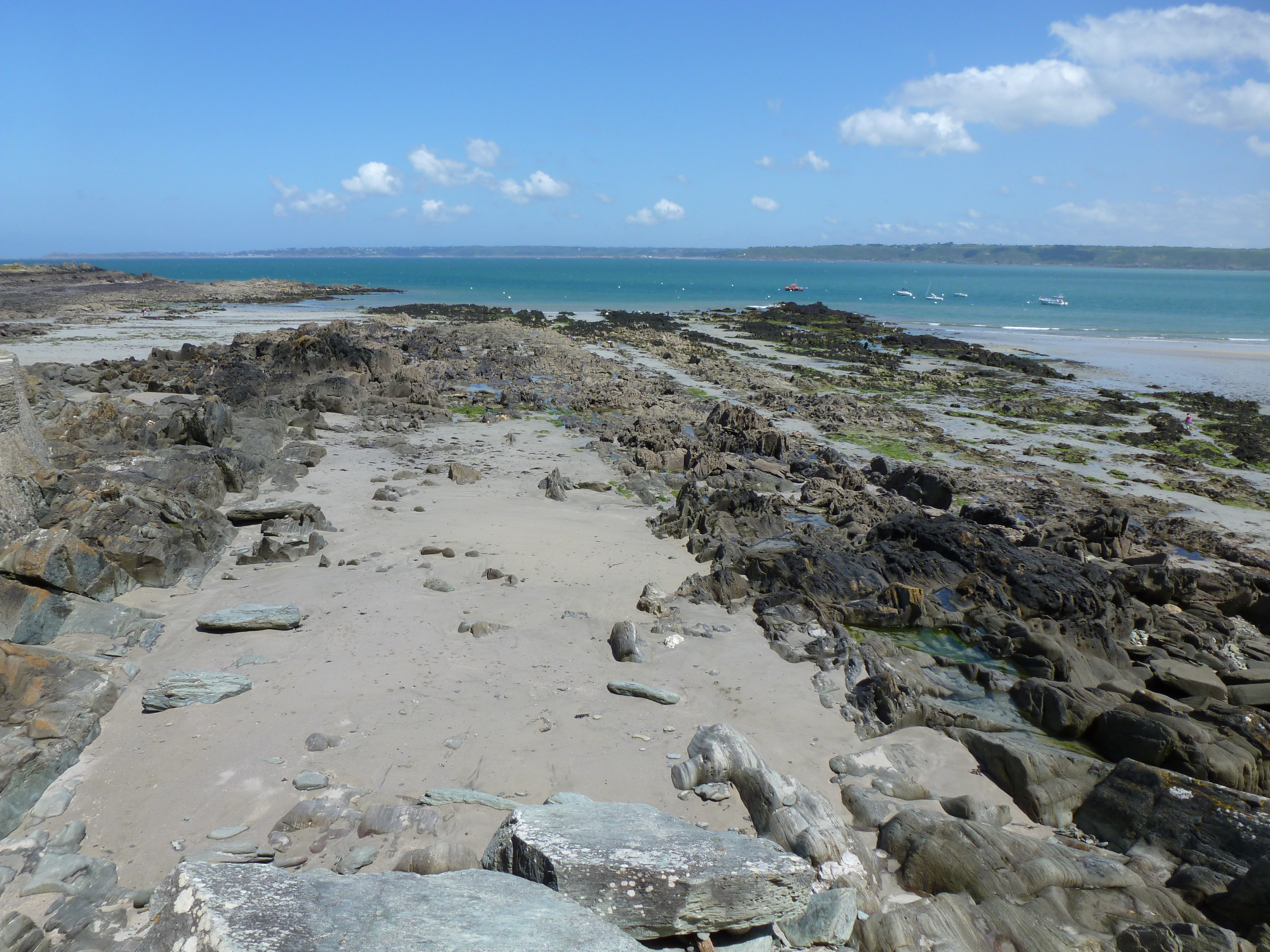 Plage du Bilou à Locquirec