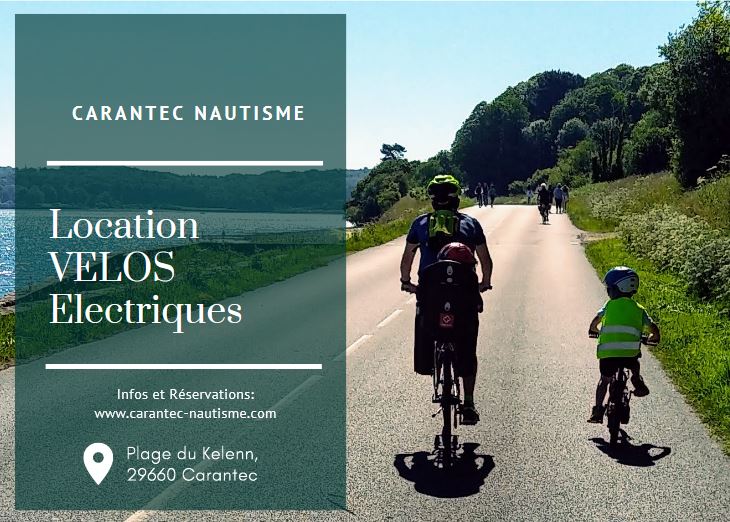 Location de vélos à Carantec Nautisme