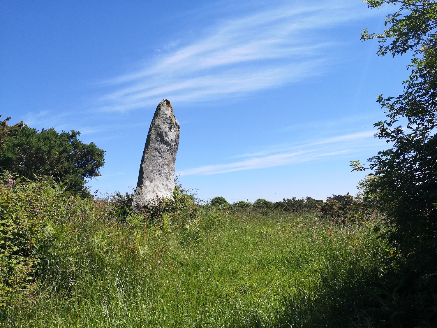 Menhir de Kougn an Dre à Plouescat