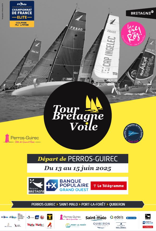 Tour de Bretagne à la Voile 2025 | Perros-Guirec : village Départ