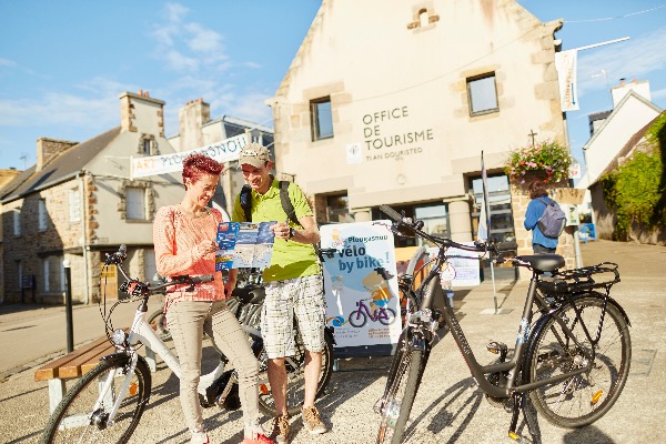 Balade commentée de Plougasnou en vélo électrique