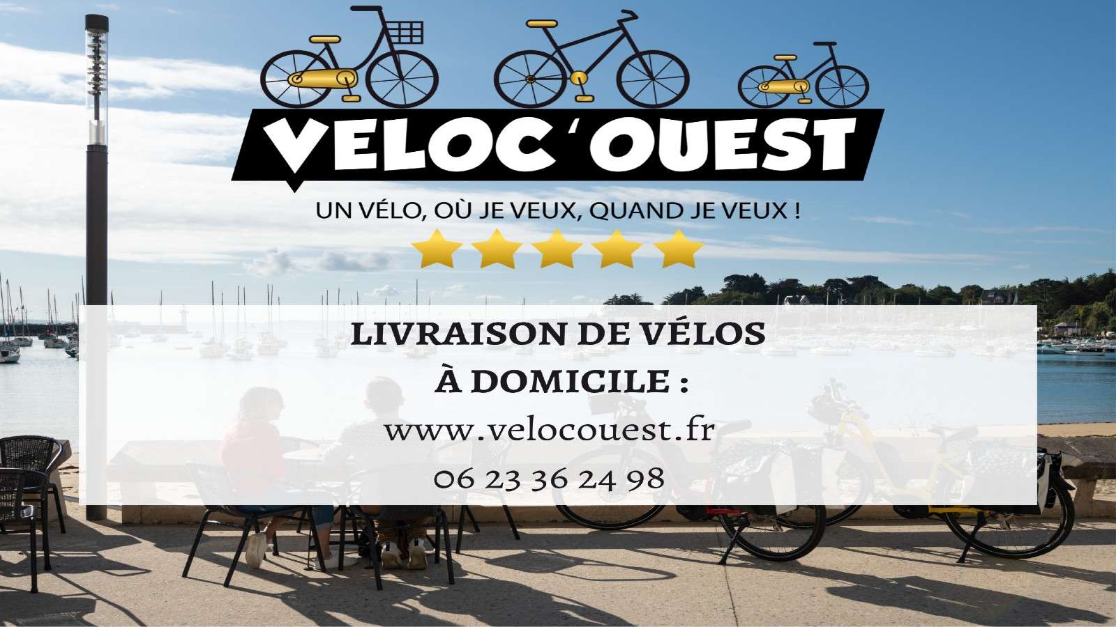 Véloc’Ouest – Livraison de vélos à domicile