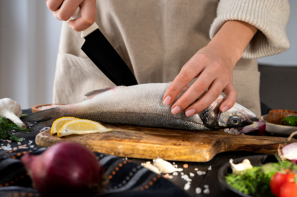 Atelier cuisine du poisson par Scarlette Le Corre