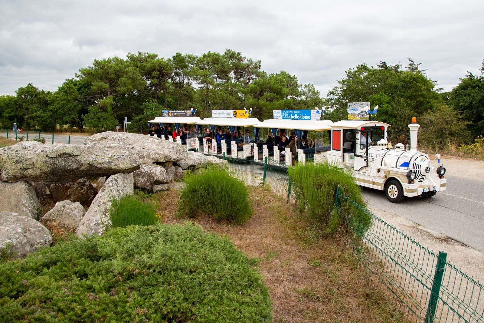 Petit train touristique Le Bayon