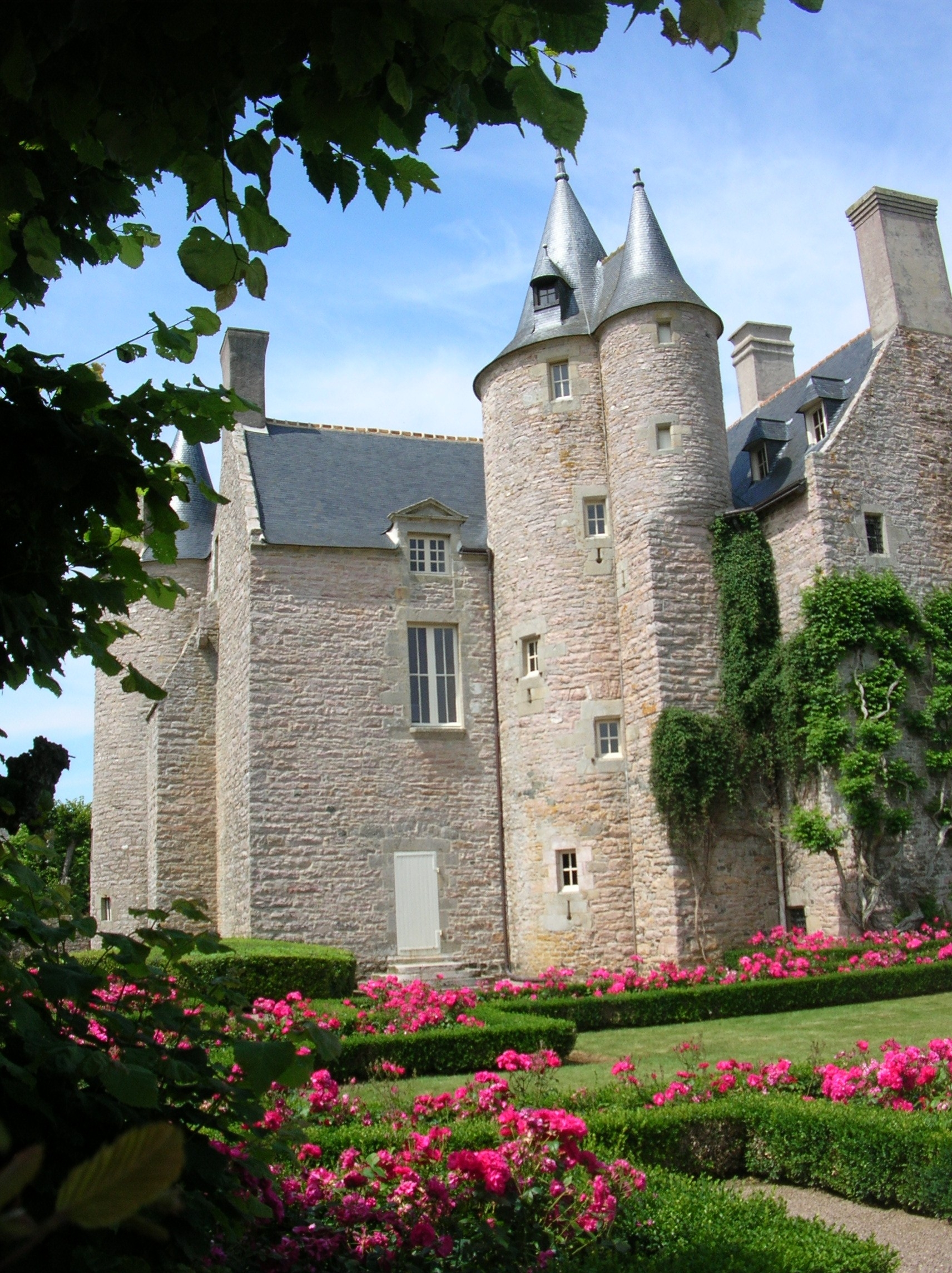 Jardin du château de Bienassis