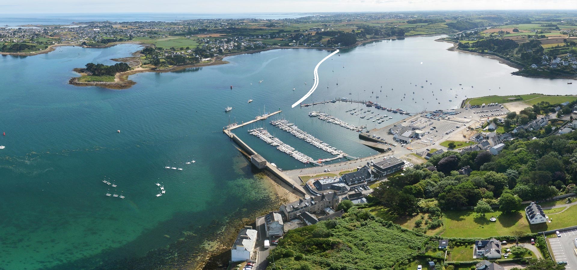 Idées de sorties avec le Bac an Treizh – Navette entre le port de l’Aber Wrac’h et le port de Perros