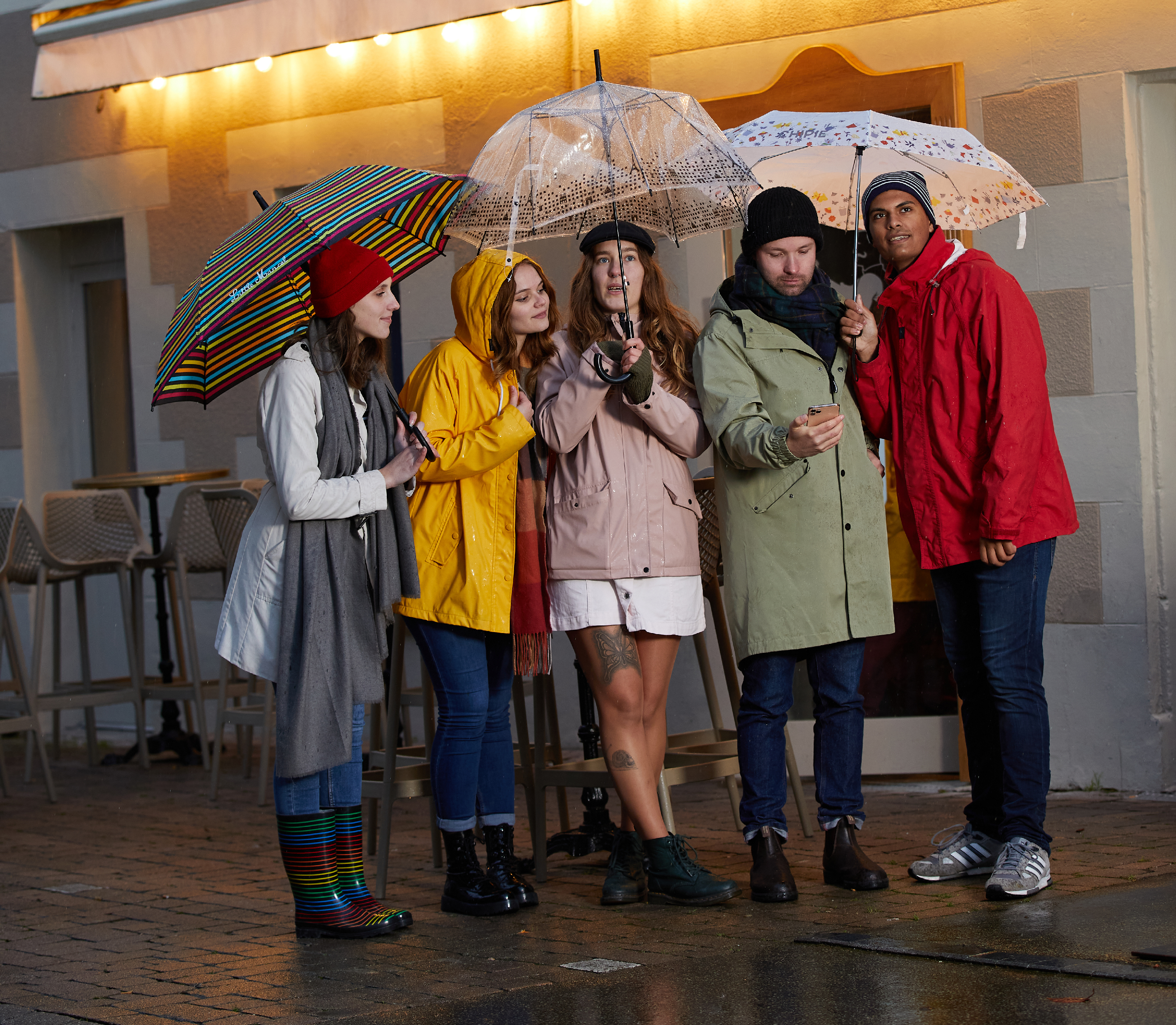 Visite parapluie