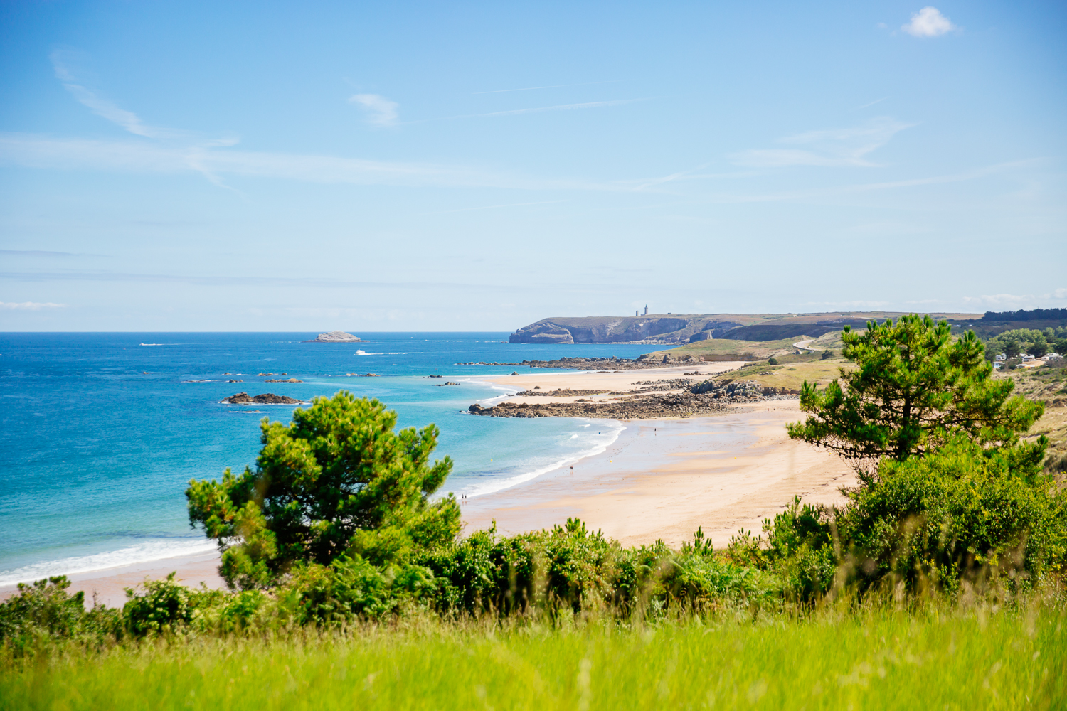 Plage de l’Anse du Croc à Pléhérel-Plage