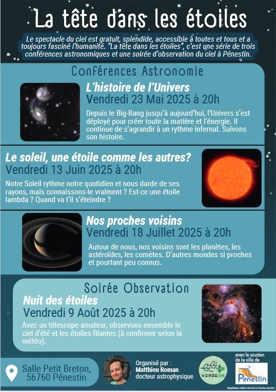 Soirée d’observation : la nuit des étoiles